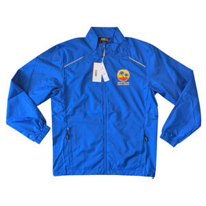 Florida Gold Coast Royal Blue WIndbreaker Lightweight Jacket New Small Adult FL